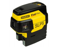 ST-1-77-319 ЛАЗЕРНЫЙ ПОСТРОИТЕЛЬ 5-ТИ ТОЧЕЧНЫХ ПРОЕКЦИЙ "FATMAX SPOT LINE LASER - SLP5" 10->30М +/-3ММ@15М STANLEY