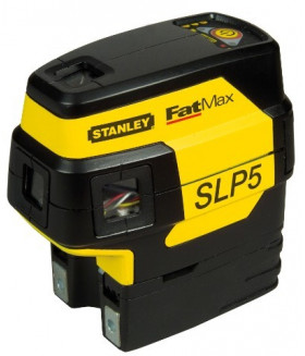 ST-1-77-319 ЛАЗЕРНЫЙ ПОСТРОИТЕЛЬ 5-ТИ ТОЧЕЧНЫХ ПРОЕКЦИЙ "FATMAX SPOT LINE LASER - SLP5" 10->30М +/-3ММ@15М STANLEY