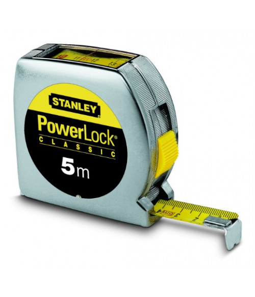 ST-0-33-932 Рулетка POWERLOCK 5м/19мм с окном STANLEY ST-0-33-932 Рулетка POWERLOCK 5м/19мм с окном STANLEY