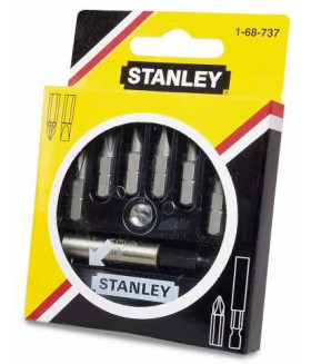 ST-1-68-737 Набор отверточных насадок (7 шт.; 2SL+2PH+2PZ+магн. держ.) STANLEY