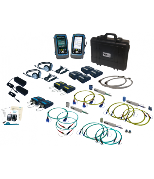 Кабельный тестер WireXpert 4500 (2500MHz) + Адаптеры тестера для сертификации оптики, Многомод (EF) и Одномод Кабельный тестер WireXpert 4500 (2500MHz) + Адаптеры тестера для сертификации оптики, Многомод (EF) и Одномод