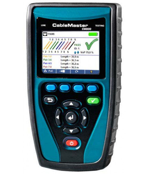 Сетевой тестер CableMaster 800 Сетевой тестер CableMaster 800