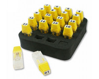 Набор из 19шт идентификаторов с разъемом RJ45 для CM400 и CM450