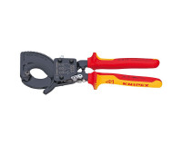 Ножницы секторные кабельные KN-9536250 диэлектрические до 1000V Knipex