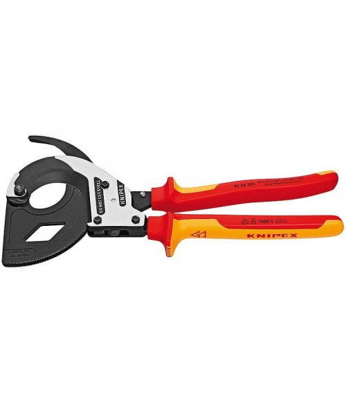 Ножницы секторные кабельные KN-9536320 диэлектрические до 1000V Knipex Ножницы секторные кабельные KN-9536320 диэлектрические до 1000V Knipex