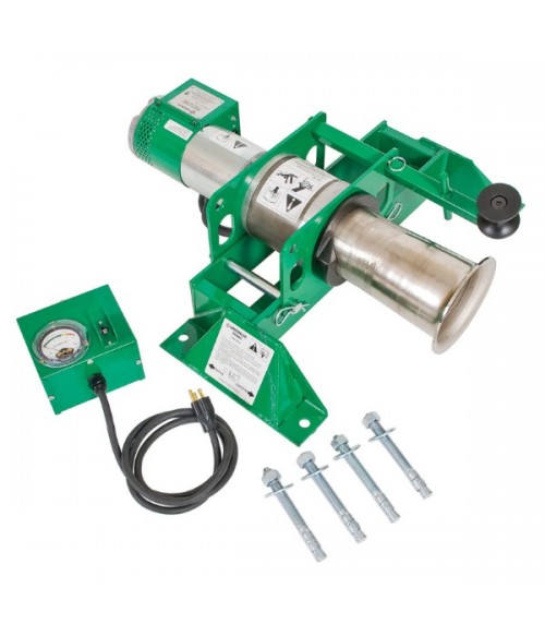 GT-00884 Greenlee UT-4F-22 лебёдка на напольной платформе GT-00884 Greenlee UT-4F-22 лебёдка на напольной платформе