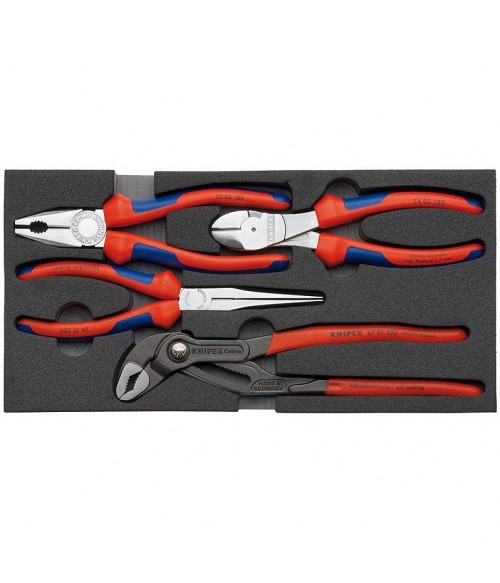 Набор клещей Basic KN-002001V01 Knipex Набор клещей Basic KN-002001V01 Knipex