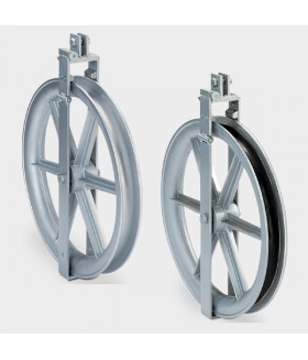 515170 SR 350 Подвесной линейный ролик D 350/260x58, мBL 1500 kg VETTER