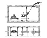 202840 SE 6-90S Ролик кабельный под углом 90°R 1100 мм VETTER