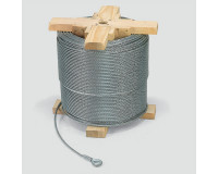 487430 STC 6-6 Стальной трос D 6 мм, per 1 м, мBL 25,5 kN VETTER