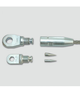 243490 SVB 25/5 Соединительный комплект для тросов D 6-9 мм, 30 kN VETTER