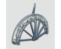 202849 SE 12-180 Ролик кабельный под углом 180°, 12 R 1560 мм VETTER