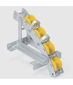 274020 LRB 45 Кабельный угловой ролик под 45°, R 600, 80/30x38/50 VETTER