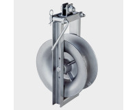 510310 LKR 300 Кабельный ролик, Ø 300/160x92 мм, без крюка, 5/15 кН VETTER
