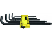 WE-021728 Набор Г-образных ключей дюймовых 950 PKL/13 SZ N BlackLaser Wera