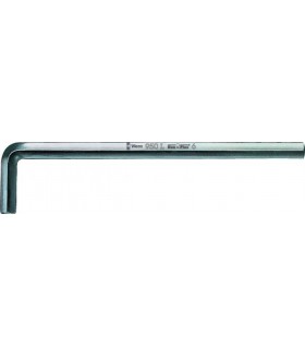 WE-021600 Г-образный ключ 15 мм метрический хромированный WERA 950 L Wera