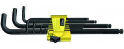 WE-022171 Набор Г-образных ключей дюймовых 950 PKL/9 SZ N BlackLaser Wera