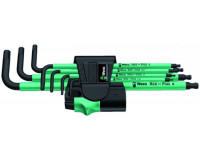 WE-022533 Набор Г-образных ключей метрических 950 SPKL/7B SM Magnet BlackLaser Wera