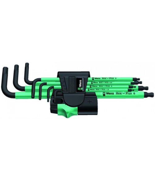 WE-022533 Набор Г-образных ключей метрических 950 SPKL/7B SM Magnet BlackLaser Wera WE-022533 Набор Г-образных ключей метрических 950 SPKL/7B SM Magnet BlackLaser Wera