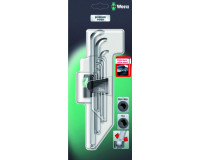 WE-073594 Набор Г-образных ключей 950 PKLS/9 SM SB Wera
