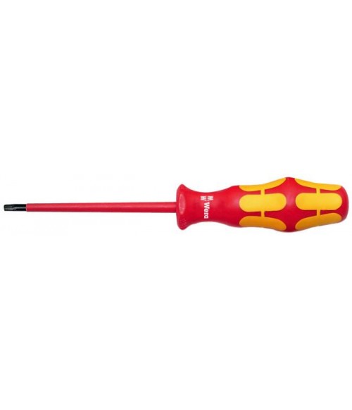 WE-006181 Диэлектрическая отвертка 167 i TORX VDE TX 5 / 80 мм Wera WE-006181 Диэлектрическая отвертка 167 i TORX VDE TX 5 / 80 мм Wera