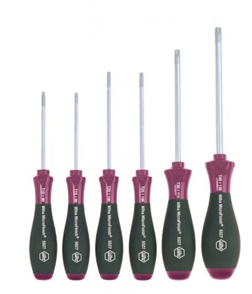 29169 Набор отвёрток MicroFinish TORX®, (6 предметов) Wiha 29169 Набор отвёрток MicroFinish TORX®, (6 предметов) Wiha