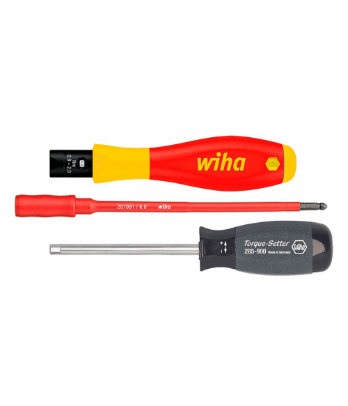 26626 Динмометрическая отвёртка TorqueVario®-S VDE 1,0-5,0 Нм Wiha 26626 Динмометрическая отвёртка TorqueVario®-S VDE 1,0-5,0 Нм Wiha