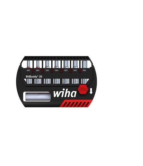 36919 Набор бит BitBuddy® 29, hex, 8 pcs. Wiha 36919 Набор бит BitBuddy® 29, hex, 8 pcs. Wiha