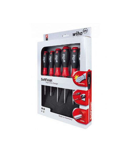 32249 Набор отверток Wiha SoftFinish® 362SF BE K6 6 ед Wiha 32249 Набор отверток Wiha SoftFinish® 362SF BE K6 6 ед Wiha