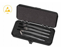 32349 Набор пинцетов SMD Professional ESD (4 предм) Wiha