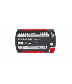 29416 Набор XLSelector биты Standard, Security, смешанная комплектация (31 предм.) Wiha