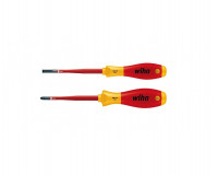 36332 Набор отверток Wiha SoftFinish® electric slimFix 3,5x100, PZ2x100, VDE Wiha