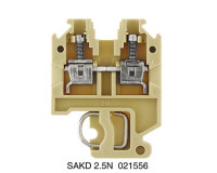 215560000 Клемма SAKD 2.5N (100шт) Weidmueller