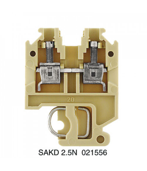 215560000 Клемма SAKD 2.5N (100шт) Weidmueller 215560000 Клемма SAKD 2.5N (100шт) Weidmueller