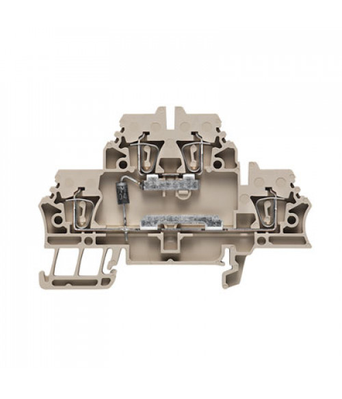 1713290000 Двухъярусная клеммная колодка ZDK 2.5/D/8 (50шт) Weidmueller 1713290000 Двухъярусная клеммная колодка ZDK 2.5/D/8 (50шт) Weidmueller