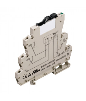 8967350000 Релейный модуль MRS 24Vdc 1CO C1D2 (10шт) Weidmueller