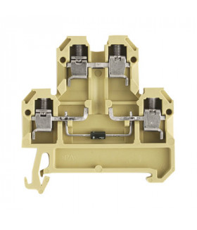 396360000 Клеммы с диодом DK 4/35 1D GET.SCH. (25шт) Weidmueller