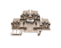 1690050000 Двухъярусная клеммная колодка ZDK 2.5/D/5 (50шт) Weidmueller