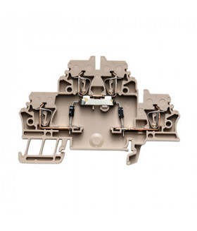 1690050000 Двухъярусная клеммная колодка ZDK 2.5/D/5 (50шт) Weidmueller