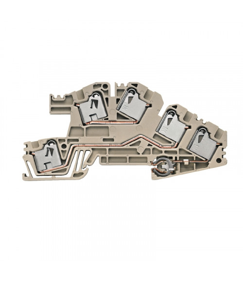 1837050000 Клемма Push In PDL 4 S/N/L/PE (50шт) Weidmueller 1837050000 Клемма Push In PDL 4 S/N/L/PE (50шт) Weidmueller