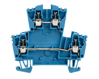 1041180000 Клеммная колодка WDK 2.5 ZQV BL (100шт) Weidmueller