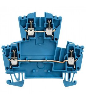 1041180000 Клеммная колодка WDK 2.5 ZQV BL (100шт) Weidmueller