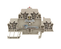 1690010000 Двухъярусная клеммная колодка ZDK 2.5/LD RT/1 (50шт) Weidmueller