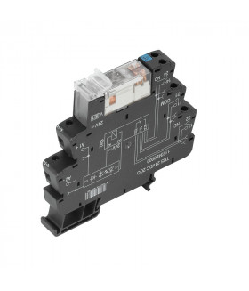 1123490000 Релейный модуль TRS 24VDC 2CO (10шт) Weidmueller