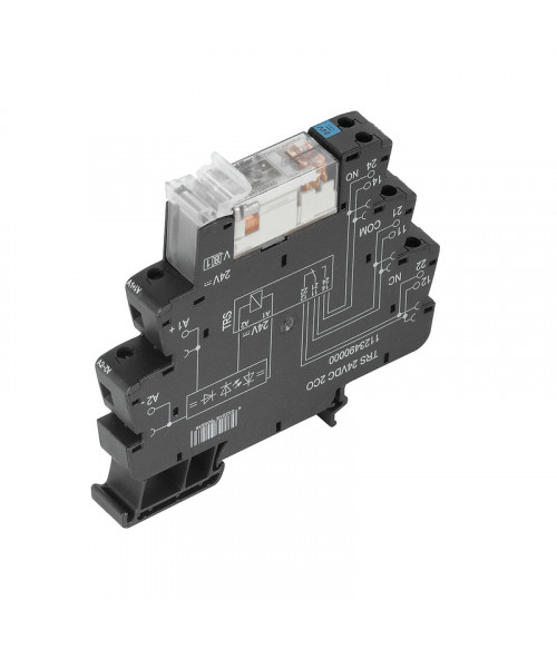 1123730000 Релейный модуль TRS 24VDC 2CO AU (10шт) Weidmueller 1123730000 Релейный модуль TRS 24VDC 2CO AU (10шт) Weidmueller