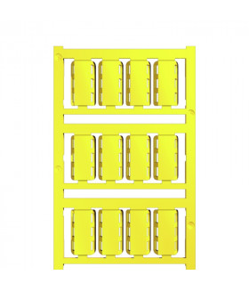 1323450000 Маркировка проводов и кабелей SlimFix X, 7 - 40 mm, 24 x 9 mm, желтый (120шт) Weidmueller