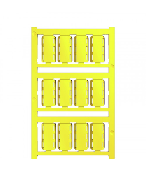 1323450000 Маркировка проводов и кабелей SlimFix X, 7 - 40 mm, 24 x 9 mm, желтый (120шт) Weidmueller 1323450000 Маркировка проводов и кабелей SlimFix X, 7 - 40 mm, 24 x 9 mm, желтый (120шт) Weidmueller