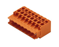 1673690000 Вилка SLZF 5.08/16/90B SN OR BX для монтажа на печатную плату (50шт) Weidmueller