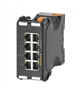 8896970000 Коммутатор неуправляемый IE-SW8-WAVE 8xRJ45, IP20, ДИН-рейка TS35 Weidmueller