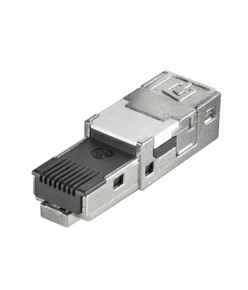 1962730000 Разъём RJ45 Industrial Ethernet, Cat.6A, сборка без инструмента IE-PI-RJ45-FH (10шт) Weidmueller 1962730000 Разъём RJ45 Industrial Ethernet, Cat.6A, сборка без инструмента IE-PI-RJ45-FH (10шт) Weidmueller
